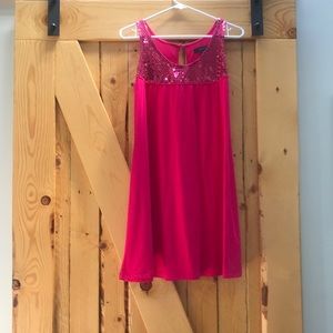 Magenta Express Dress